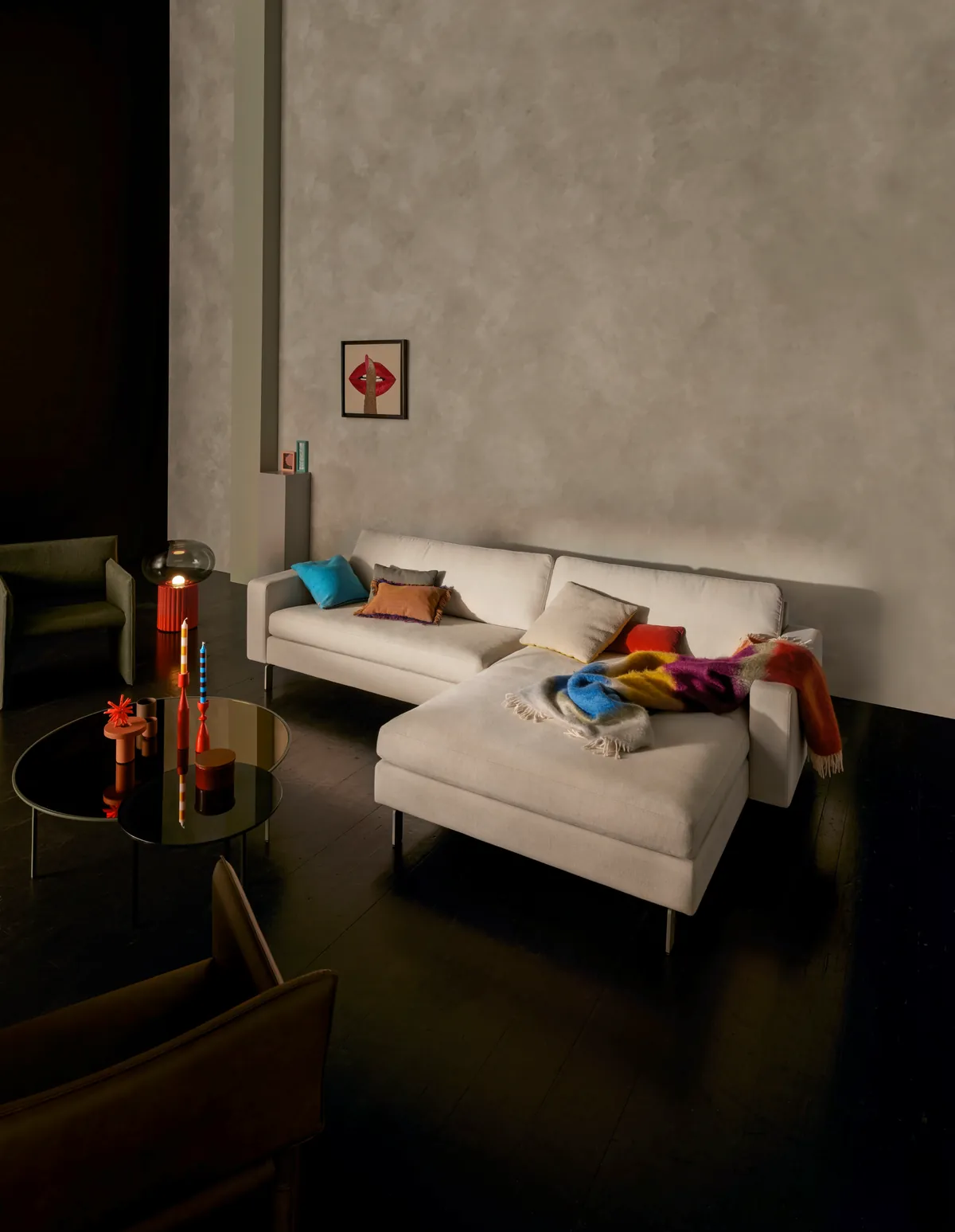 COR Conseta Sofa im individuellen Einrichtungskonzept